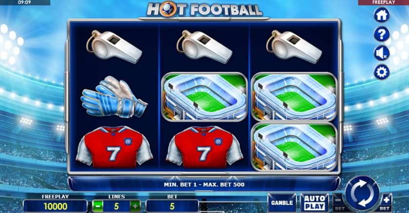 Igrajte besplatno Hot Football