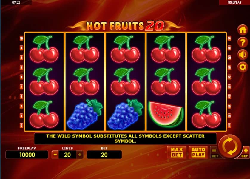 Igrajte besplatno Hot Fruits 20