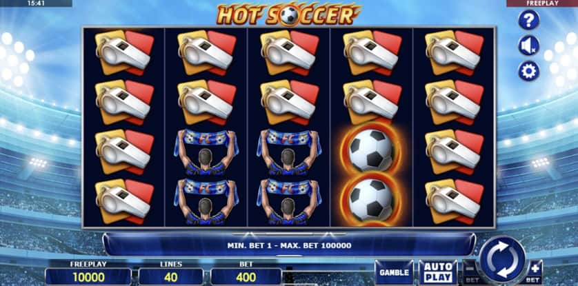 Igrajte besplatno Hot Soccer