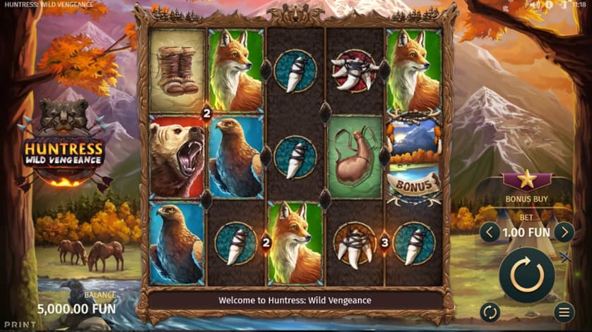 Igrajte besplatno Huntress Wild Vengeance