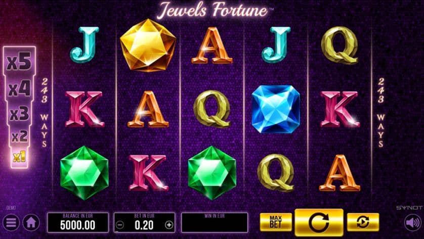 Igrajte besplatno Jewels Fortune