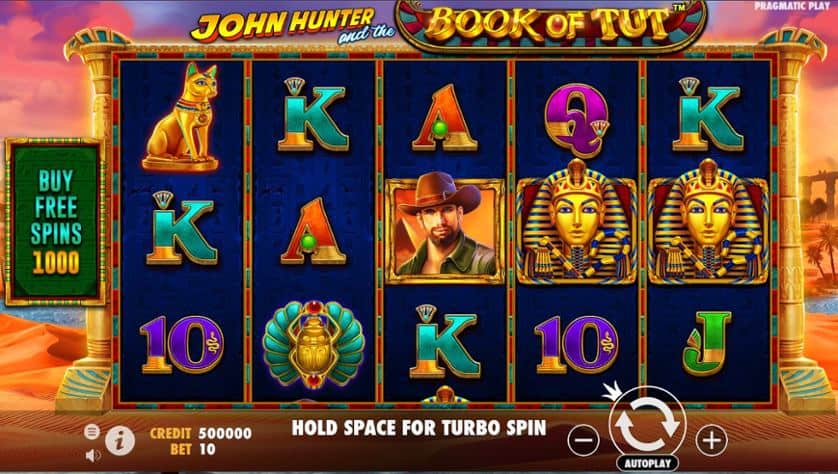 Igrajte besplatno John Hunter And The Book Of Tut