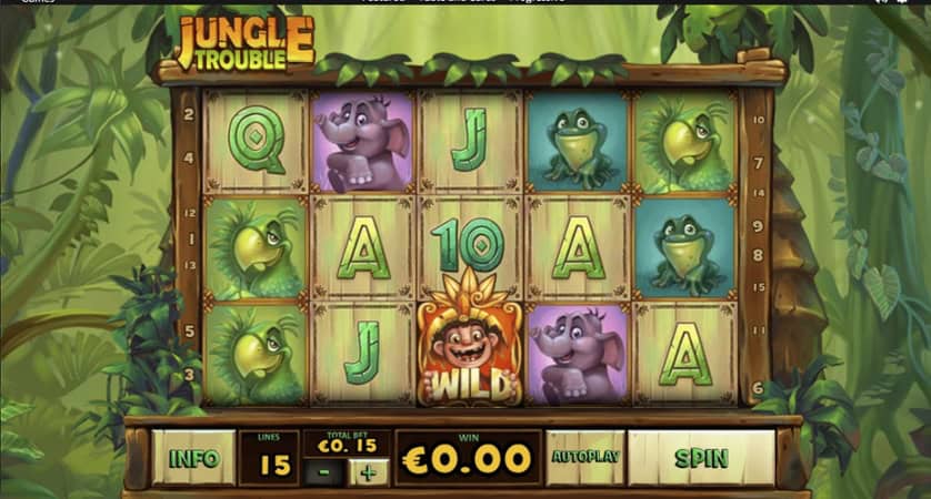 Igrajte besplatno Jungle trouble