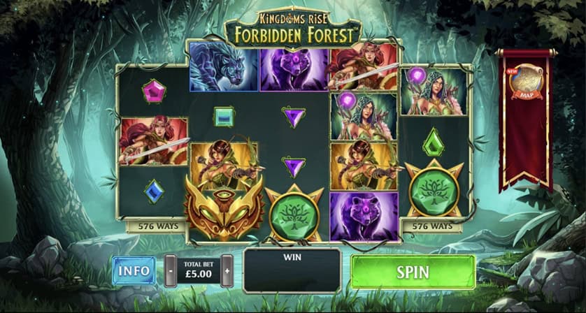 Igrajte besplatno Kingdoms Rise: Forbidden Forest