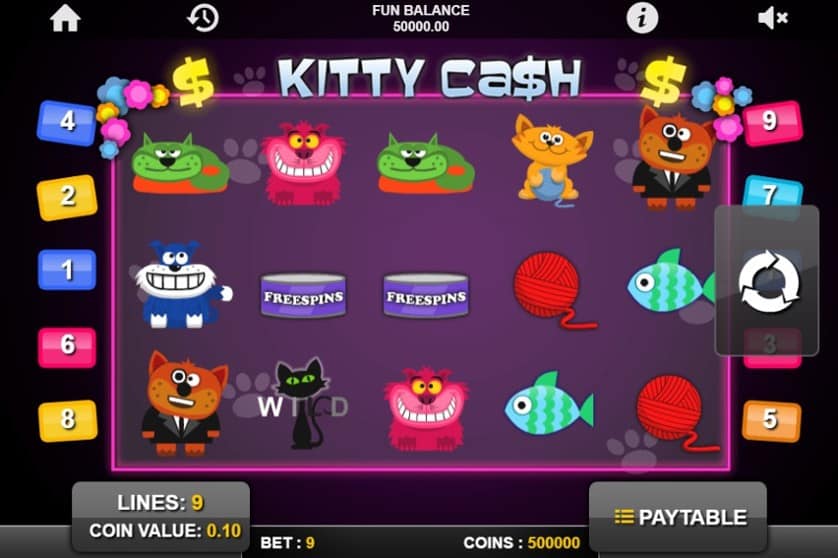 Igrajte besplatno Kitty Cash