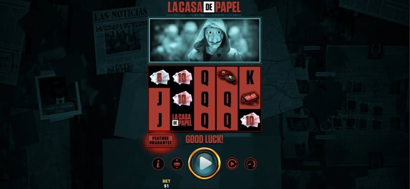 Igrajte besplatno La Casa De Papel Deluxe