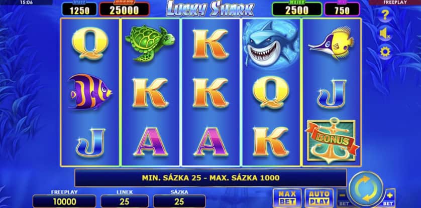 Igrajte besplatno Lucky Shark