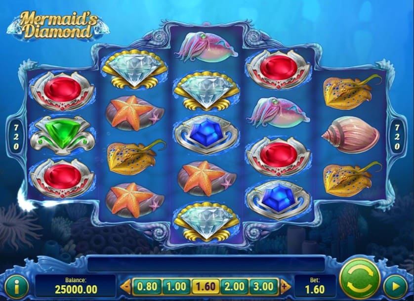 Igrajte besplatno Mermaid’s Diamond