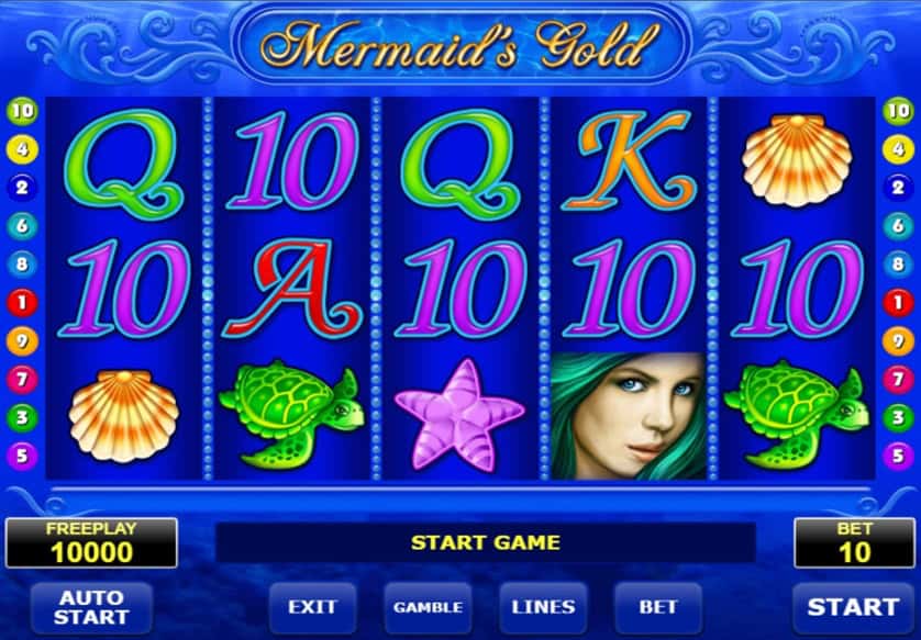 Igrajte besplatno Mermaid’s Gold