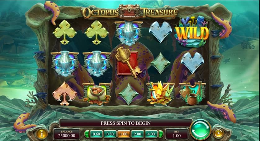 Igrajte besplatno Octopus Treasure