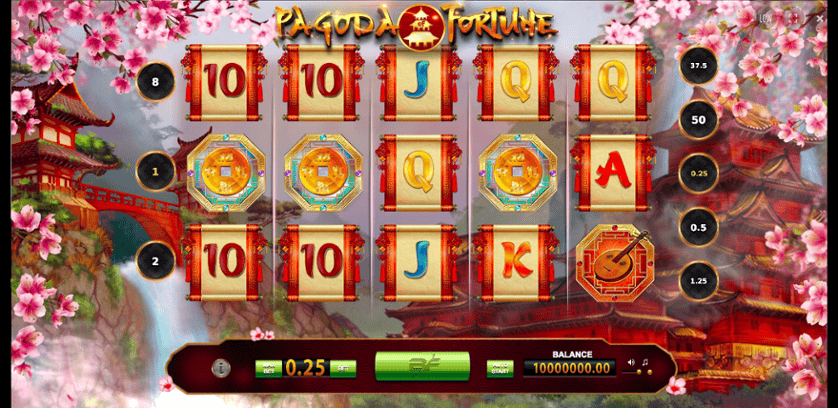 Igrajte besplatno Pagoda of Fortune