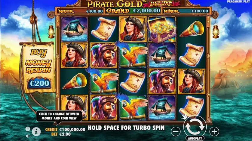 Igrajte besplatno Pirate Gold Deluxe