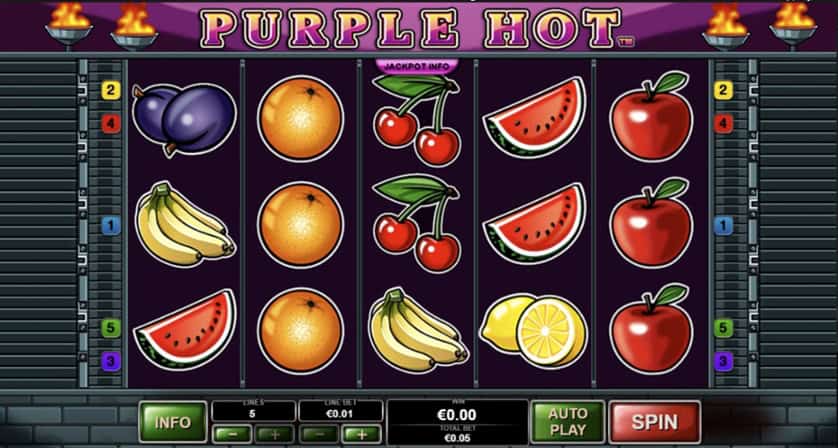 Igrajte besplatno Purple Hot