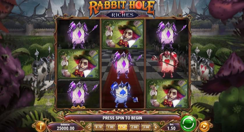 Igrajte besplatno Rabbit Hole Riches