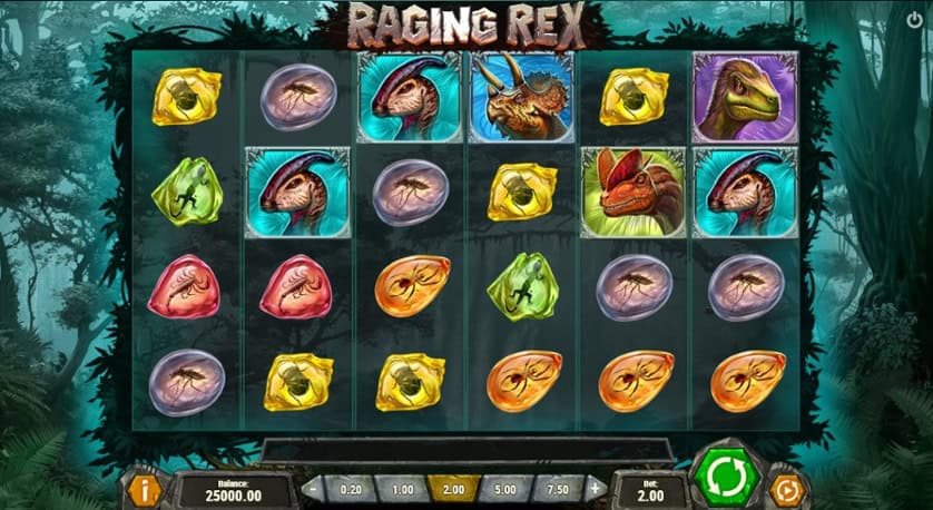 Igrajte besplatno Raging Rex