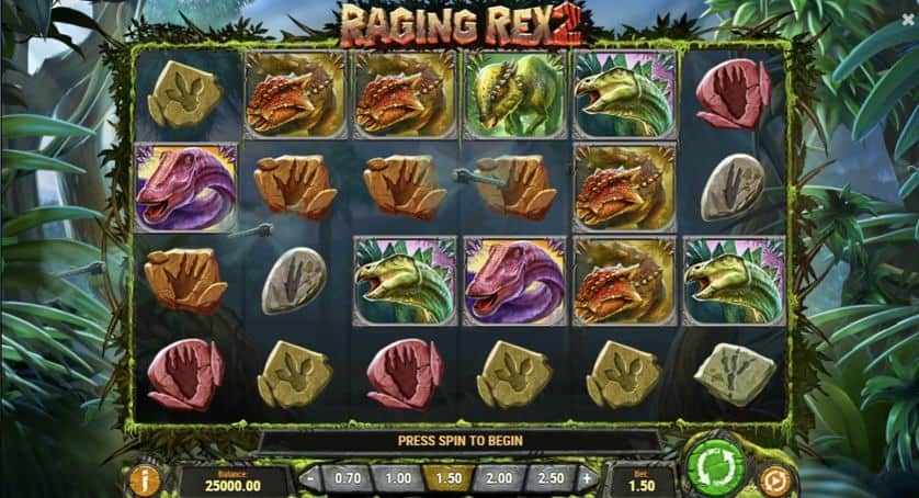 Igrajte besplatno Raging Rex 2