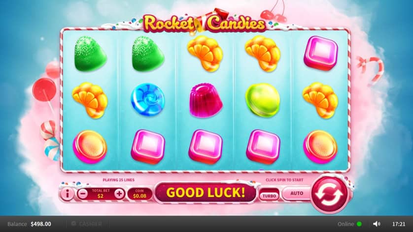 Igrajte besplatno Rocket Candies