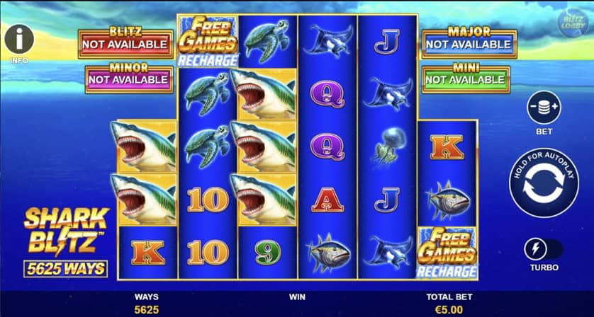 Igrajte besplatno Shark Blitz