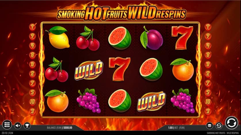 Igrajte besplatno Smoking Hot Fruits Wild Respins