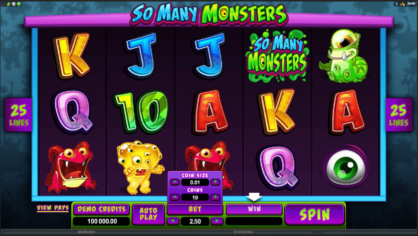 Igrajte besplatno So Many Monsters