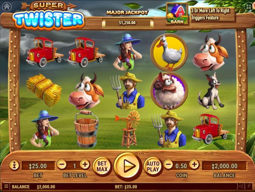 Igrajte besplatno Super Twister