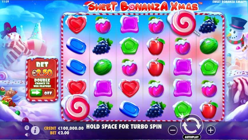 Igrajte besplatno Sweet Bonanza Xmas