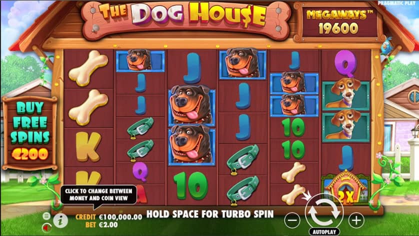 Igrajte besplatno The Dog House Megaways