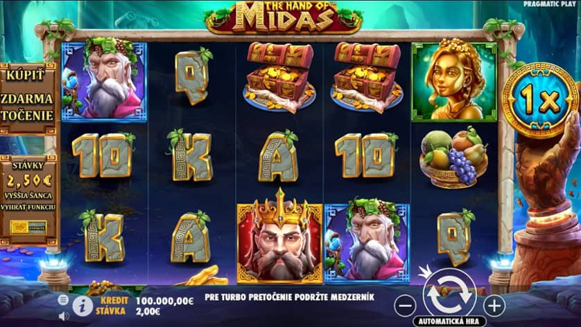 Igrajte besplatno The Hand of Midas