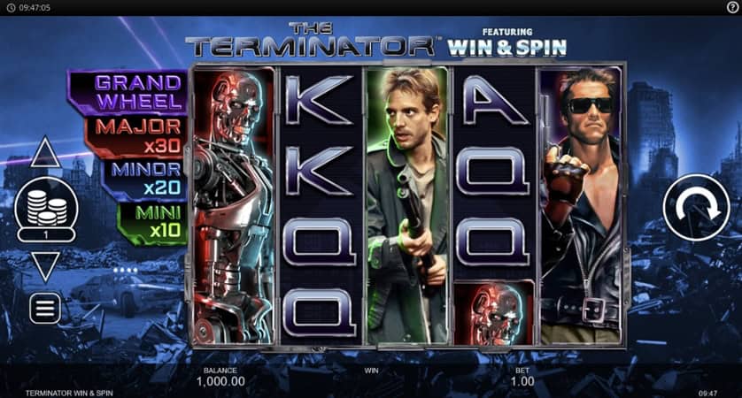 Igrajte besplatno The Terminator Win and Spin