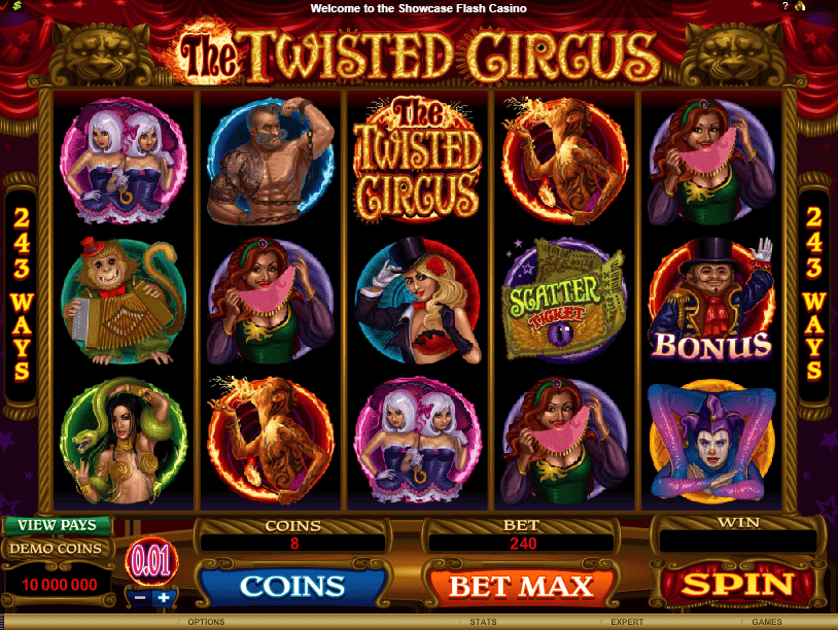 Igrajte besplatno The Twisted Circus