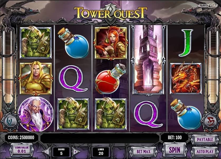 Igrajte besplatno Tower Quest