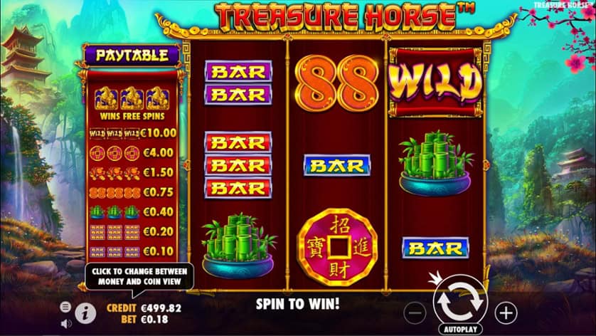 Igrajte besplatno Treasure Horse