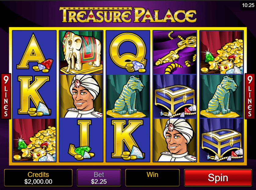 Igrajte besplatno Treasure Palace