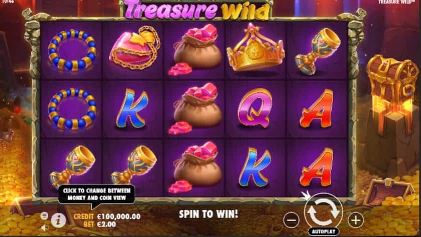 Igrajte besplatno Treasure Wild