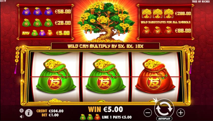 Igrajte besplatno Tree of Riches