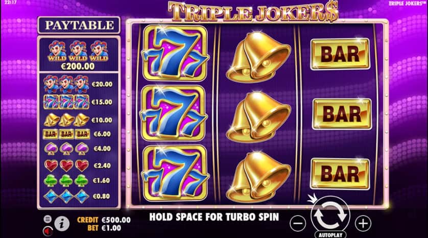 Igrajte besplatno Triple Jokers