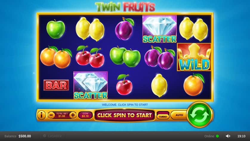 Igrajte besplatno Twin Fruits