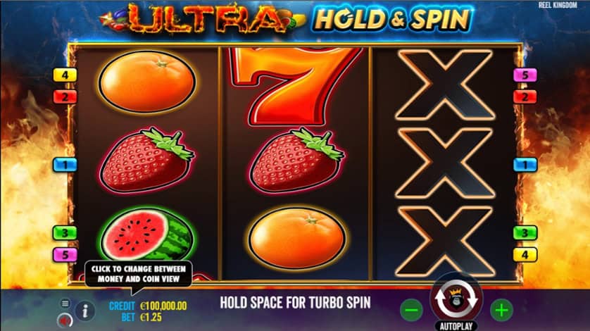 Igrajte besplatno Ultra Hold and Spin