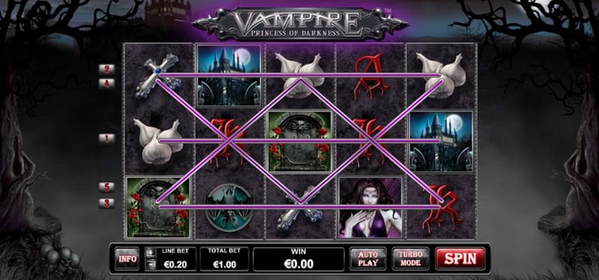 Igrajte besplatno Vampire Princess of Darkness