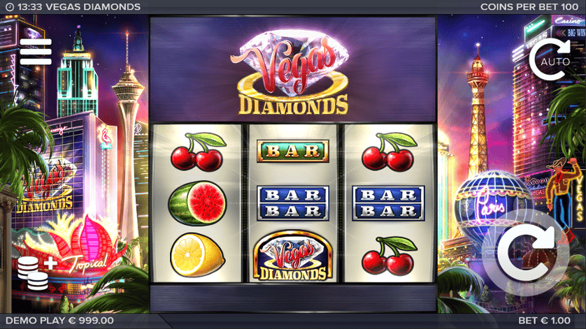 Igrajte besplatno Vegas Diamonds