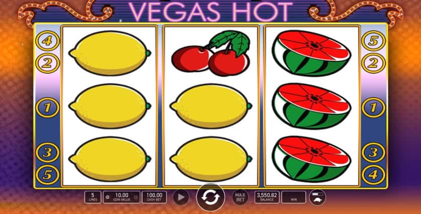 Igrajte besplatno Vegas Hot