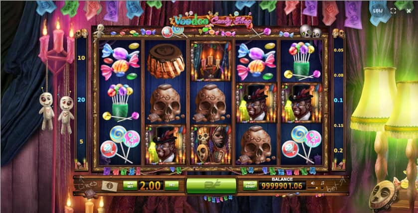 Igrajte besplatno Voodoo Candy Shop