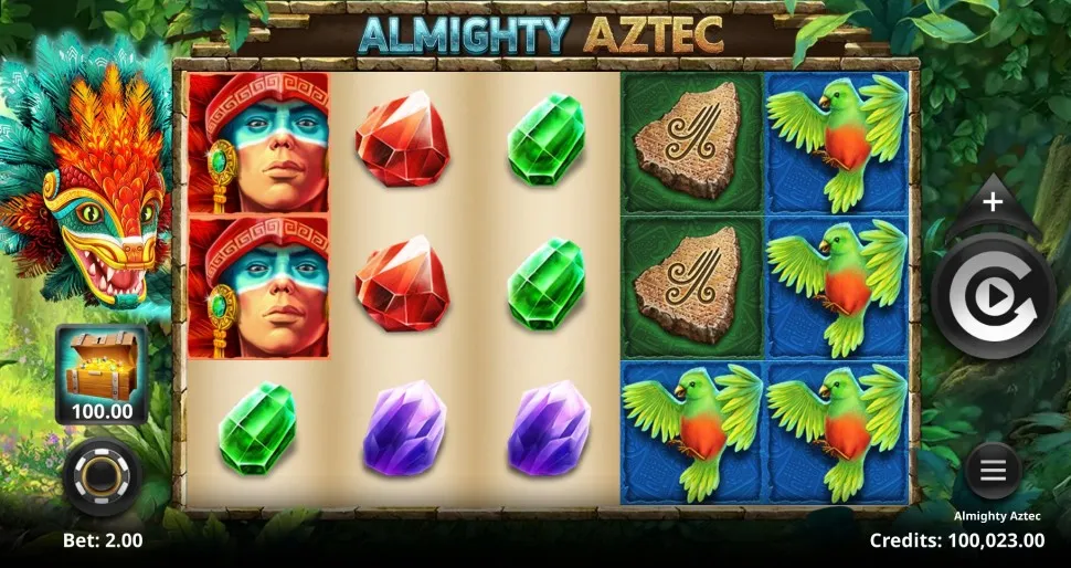 Igrajte besplatno Almighty Aztec