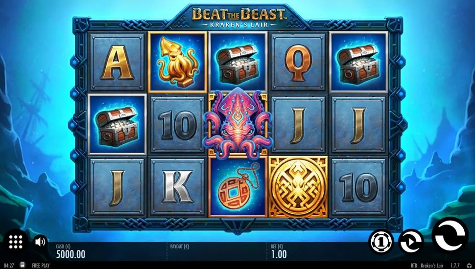 Igrajte besplatno Beat the Beast: Kraken’s Lair