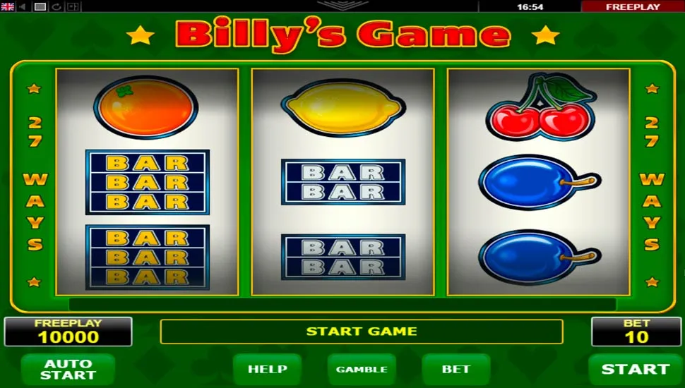 Igrajte besplatno Billy’s Game