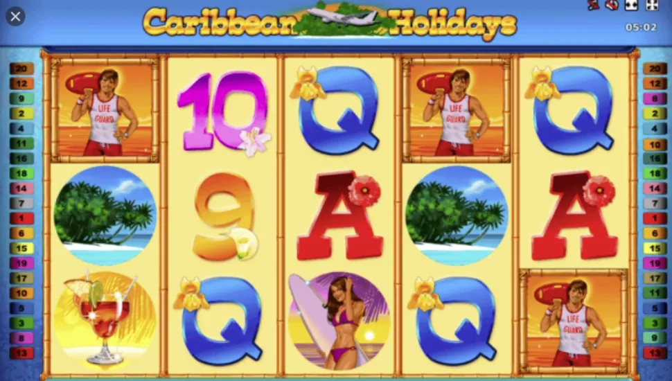 Igrajte besplatno Caribbean Holidays