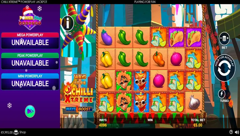 Igrajte besplatno Chilli Xtreme PowerPlay Jackpot