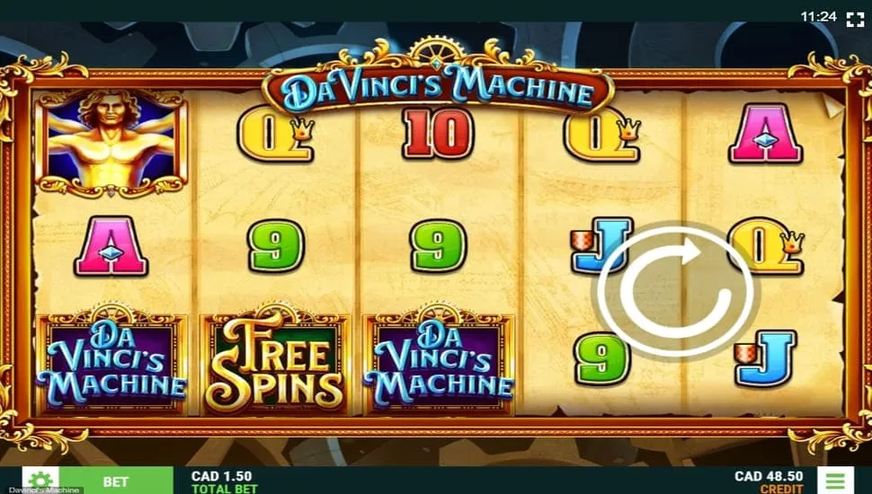 Igrajte besplatno Da Vinci’s Machine