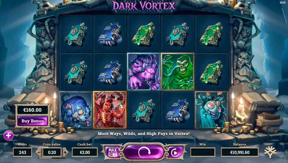 Igrajte besplatno Dark Vortex