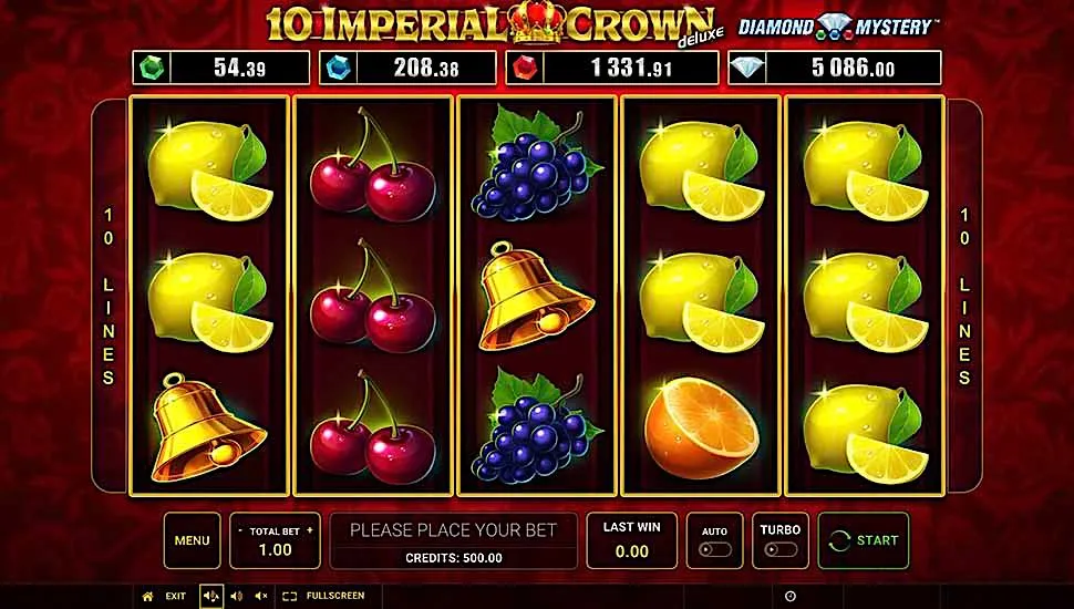 Igrajte besplatno Diamond Mystery 10 Imperial Crown Deluxe